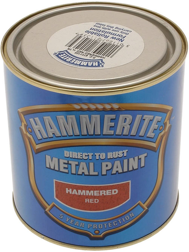 HAMMERITE HAMMERED RED 750ML