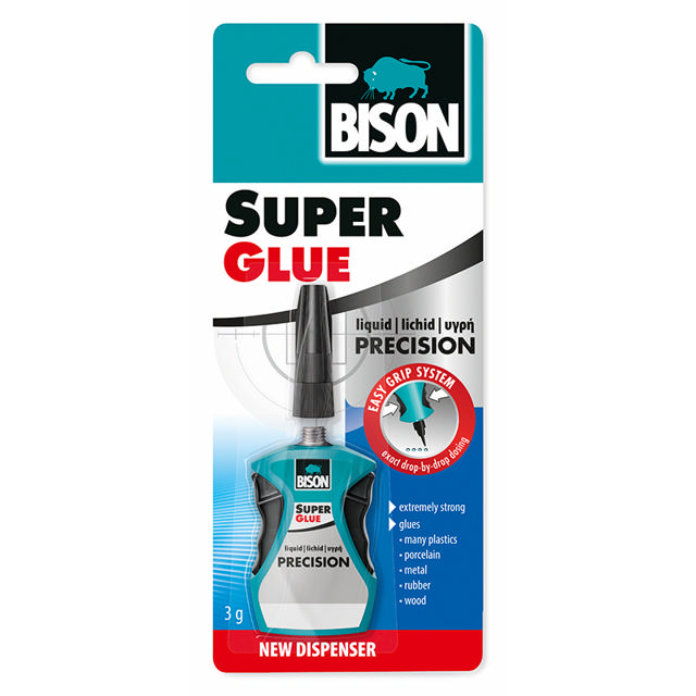 BISON SUPER GLUE PRECISION CARD