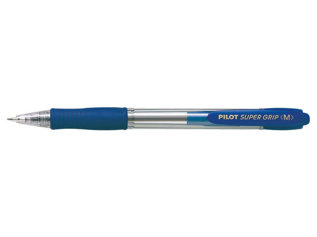 PILOT PEN SUPER GRIP BLUE