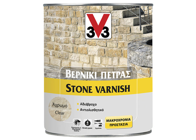 V33 2,5L STONE VARNISH CLEAR