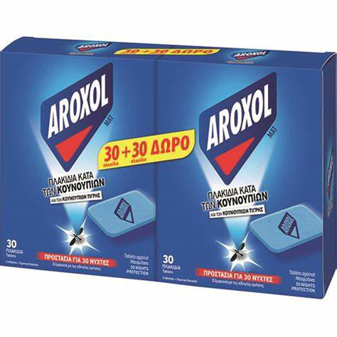 AROXOL MAT 30+30 ΤΕΜ. ΔΩΡΟ