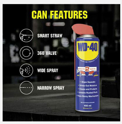 WD-40 ΣΠΡΕΙ   STRAW 450ML