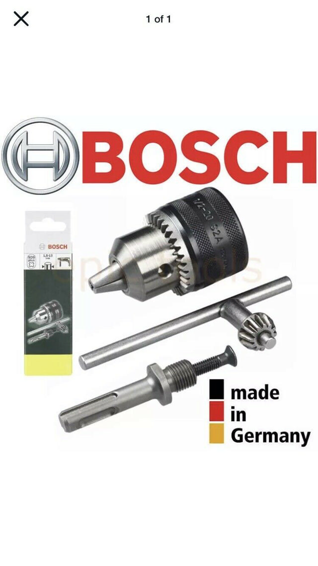 BOSCH SDS PLUS CHUCK ADAPTOR