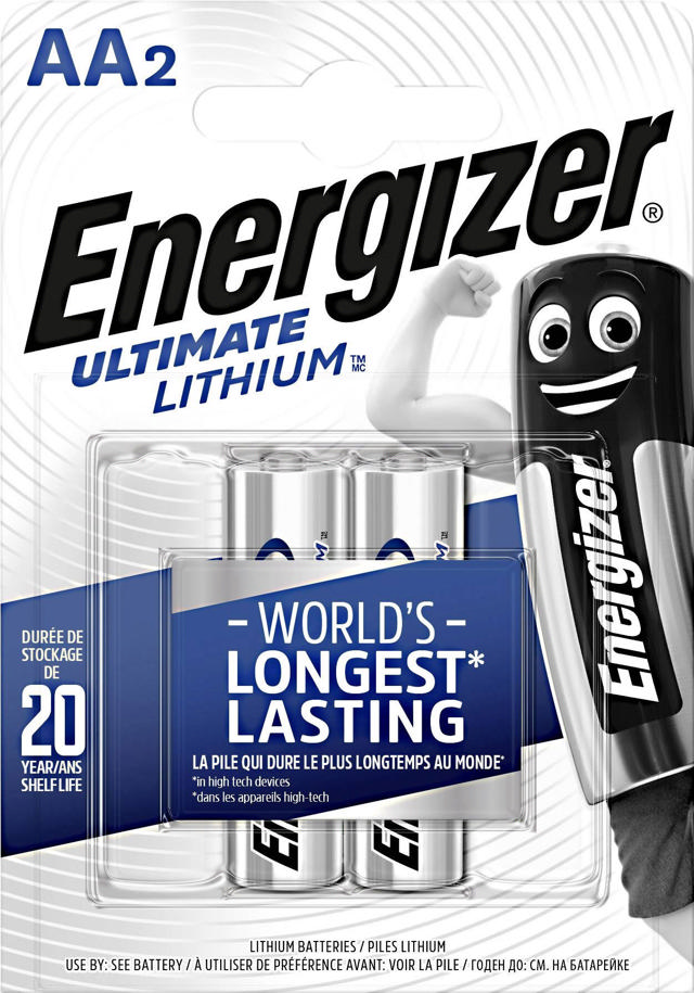 ENERGIZER ULTIMATE LITHIUM ΜΠΑΤΑΡΙΕΣ AA 2 ΤΕΜ (E91 BP2)