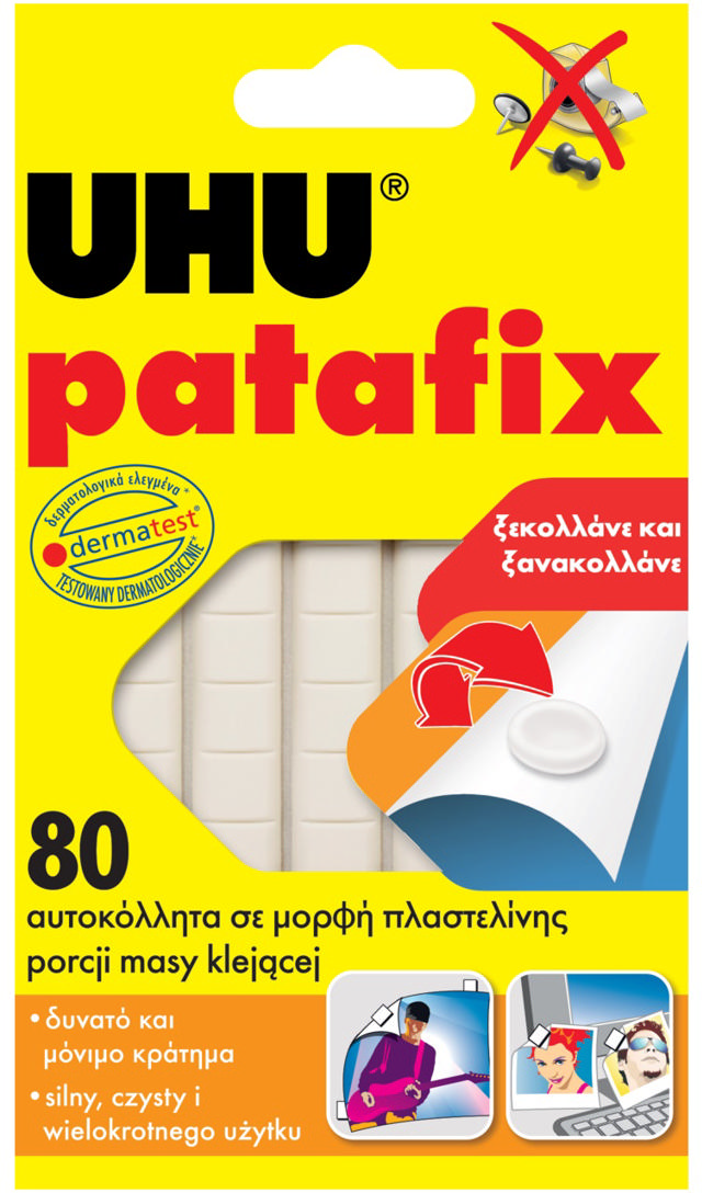 UHU PATAFIX WHITE 80 PADS