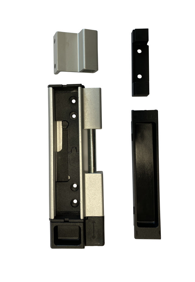 RIGHT LOCK FOR ALUMINIUM DOOR SILVER