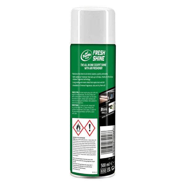 TURTLE WAX FRESH SHINE VANILLA 500ML