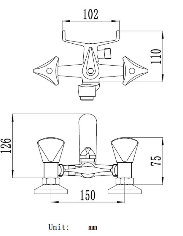 HF BATH MIXER