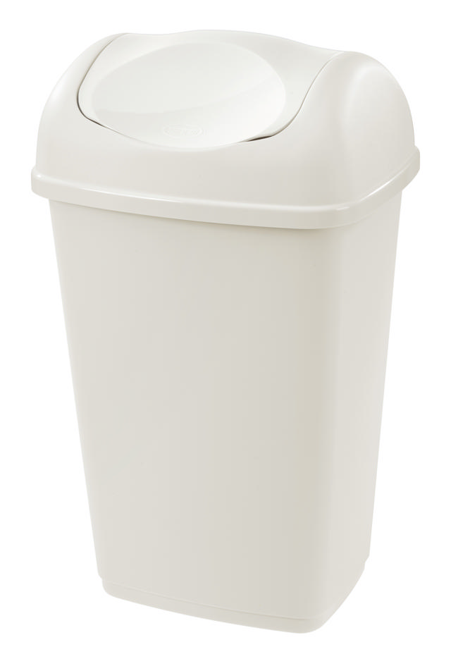 TONTARELLI SWING BIN WHITE 9L