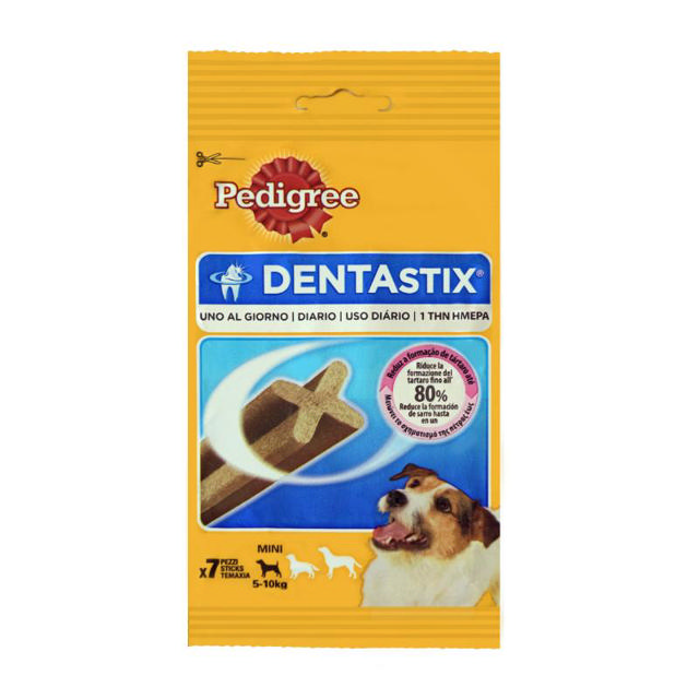 PEDIGREE DENTASTIX ΛΙΧΟΥΔΙΕΣ ΓΙΑ ΜΙΚΡΟΥ ΜΕΓΕΘΟΥΣ ΣΚΥΛΟ 7 TEMAXIA 110ΓΡ