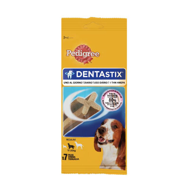 PEDIGREE DENTASTIX MEDIUM DOG TREATS 7 PIECES 180G