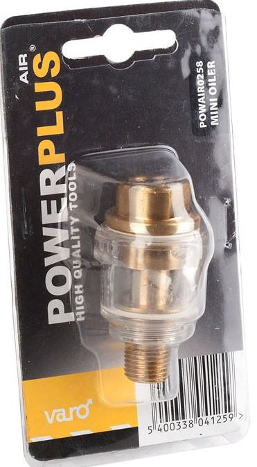 POWERPLUS POWAIR0258 IN LINE MINI OILER THREAD 1/4'' 