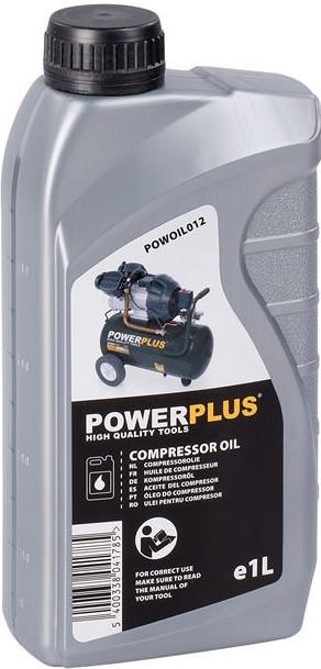 POWERPLUS POWOIL012 COMPRESSOR OIL 1LTR