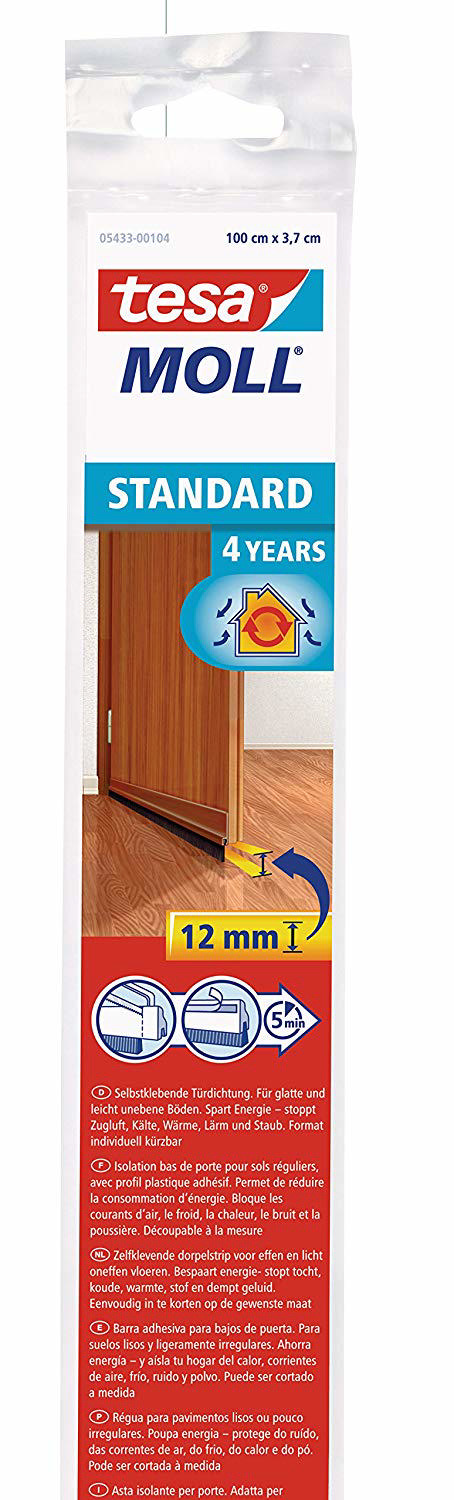 TESA DOOR MOLL 1Mx12mm  BROWN 