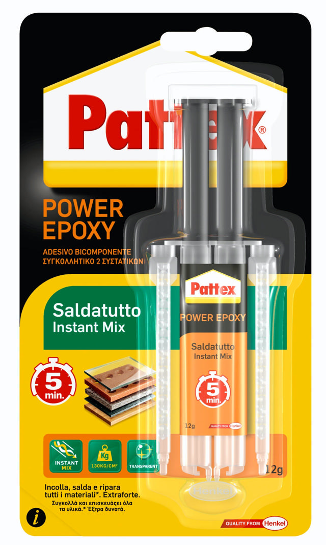 PATTEX EΠΟΞΙΚΗ SALDATUTTO 2K INSTANT MIX  5 MIN 11ML