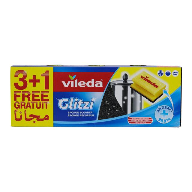 VILEDA GLITZI CRYSTAL 3+1