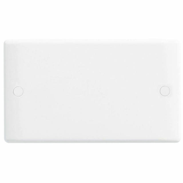 BG NEXUS 895 2GANG BLANK PLATE