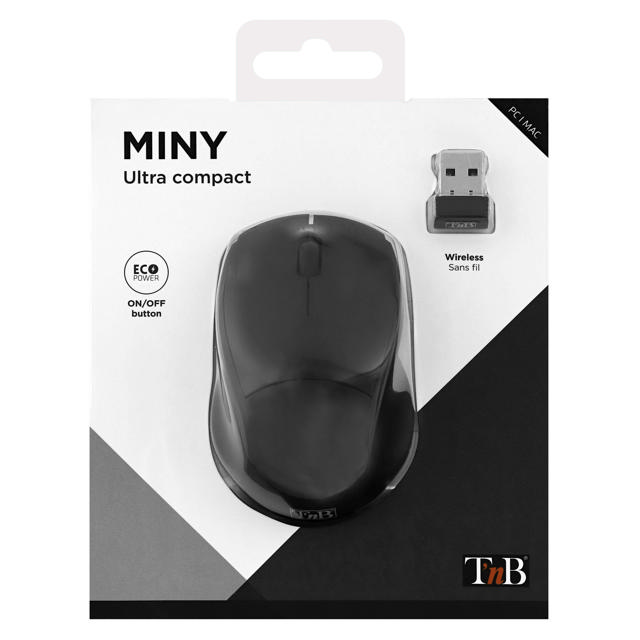 TNB MINI ULTRA WIRELESS OPTICAL MOUSE BLACK