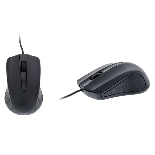 TNB SHARK WIRED OPTICAL MOUSE BLACK