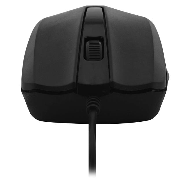 TNB SHARK WIRED OPTICAL MOUSE BLACK