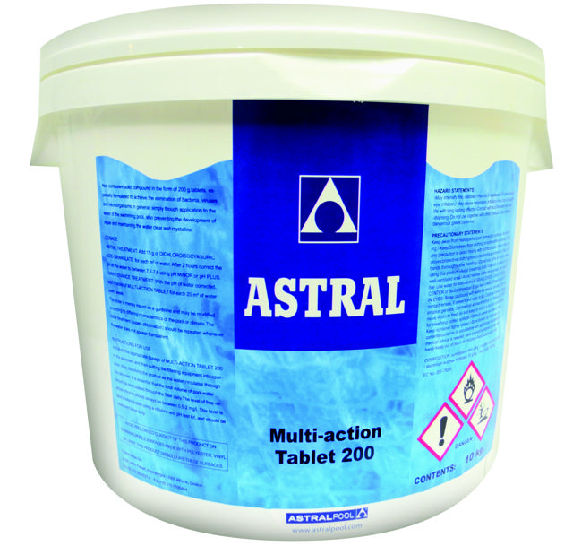 ASTRALPOOL MULTI ACTION TABLETS 10KG