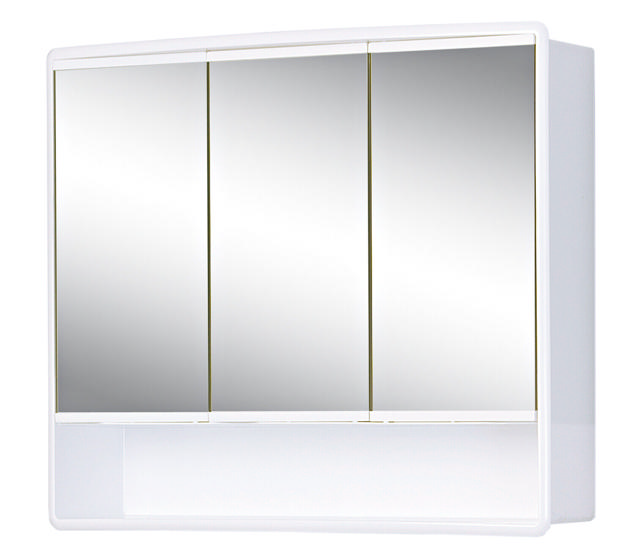 JOKEY LYMO CABINET MIRROR WITH 3 DOORS 59 X 49.5 X 14.5CM