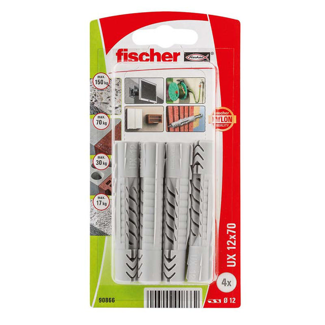 FISCHER UX 12X70 K UNIVERSAL - 4PCS