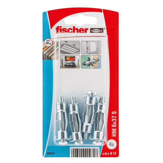 FISCHER HM 6X37MM WALL ANCHOR