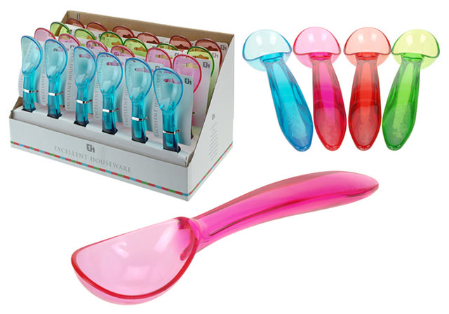 ICE-CREAM SCOOP 4 ASSORTED COLORS