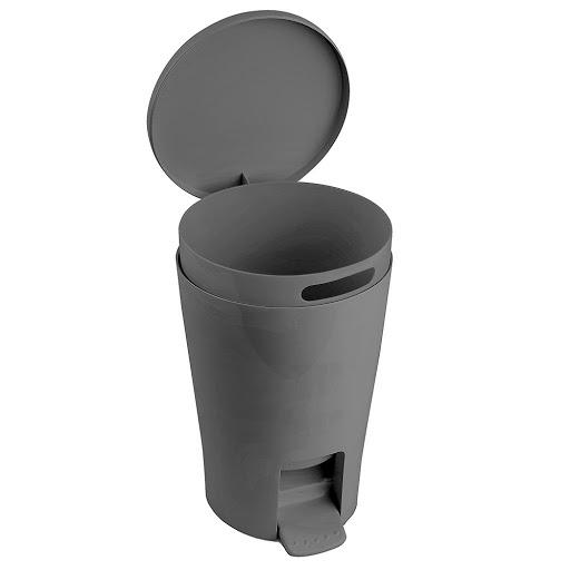 TATAY BATHROOM PEDAL BIN 5L ''DIABOLO'' GREY