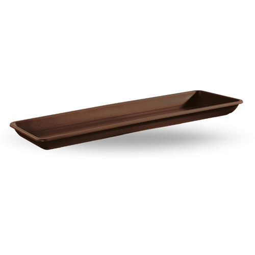 VECA PLASTIC PLATE RECTANGULAR 60X20CM BRONZE