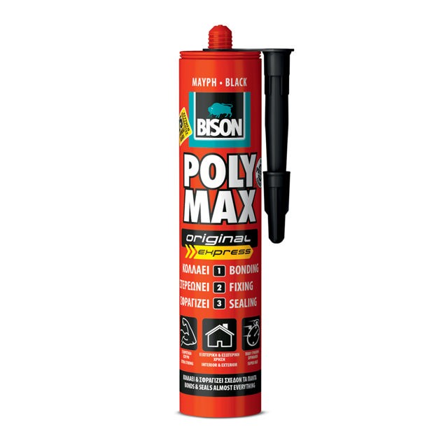 BISON POLY MAX POLYMER BLACK