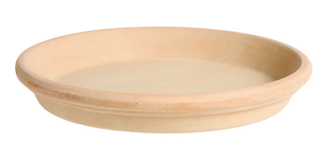 CERAMIC SAUCER  87WH-28 - Ø28CM x ↑4CM