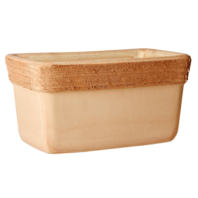 CERAMIC POT RECTANGULAR  48G-30 - 30x19CM x ↑16,4CM