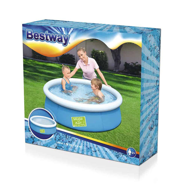 BESTWAY 57241 ΠΑΙΔΙΚΗ ΠΙΣΙΝΑ ΜΕ ΚΑΛΥΜΜΑ 152X38CM