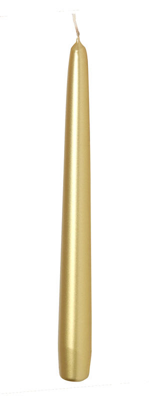 STEINHART POINTED CANDLE 240MM/24MM GOLD