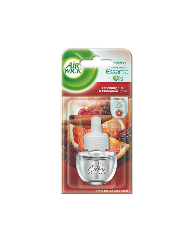 AIRWICK ΑΝΤΑΛΛΑΚΤΙΚΟ ΗΛΕΚΤΡΙΚΗΣ ΣΥΣΚΕΥΗΣ CINNAMON 19ML