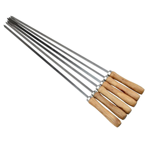 FACKELMANN BBQ STAINLESS STEEL SKEWERS 5PCS