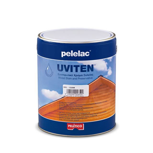 PELELAC UVITEN CLEAR 2.5L WATER-BASED