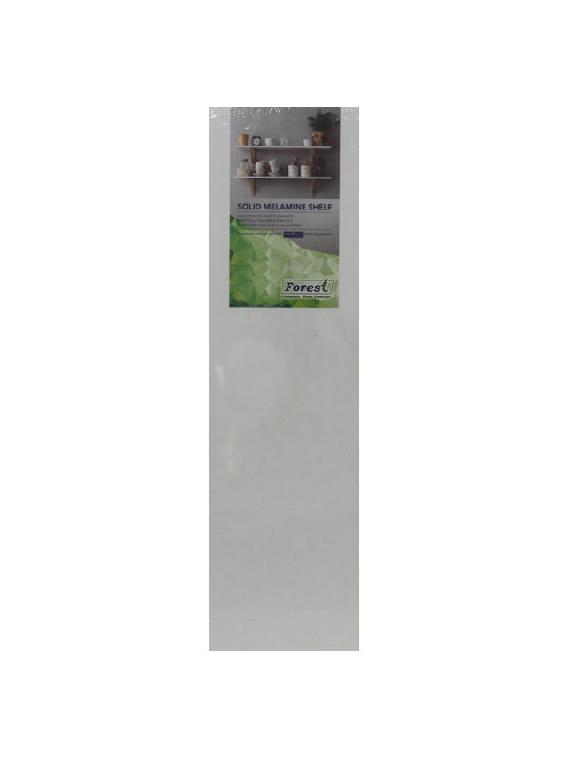 FOREST WHITE SHELF 18MM 100X25CM