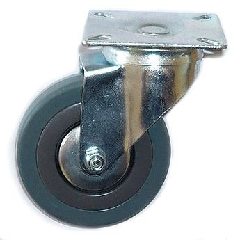 GREY WHEELS 125MM FLANGE-100KG