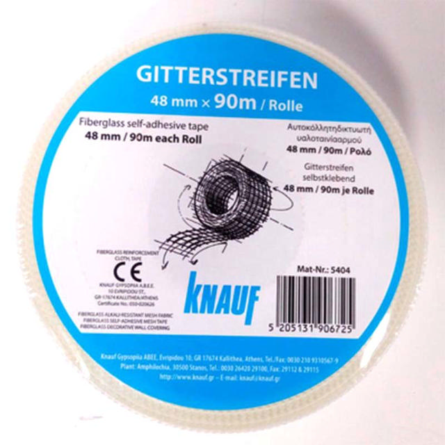 KNAUF 90M FIBERGLASS PLASTERBOARD TAPE