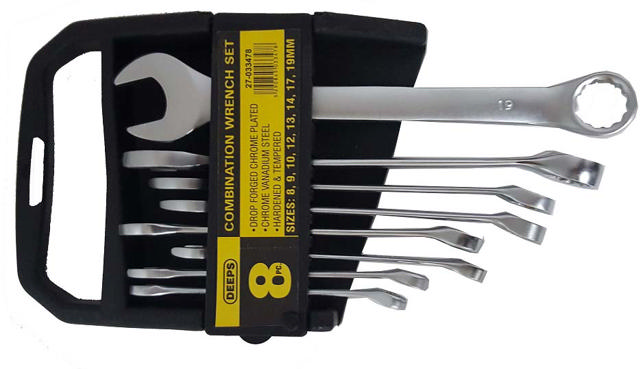 DEEP 8PCS SET COMBINATION 8-19MM 