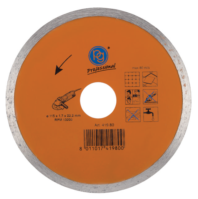 PG DIAMOND DISC CONTIN.EDGE 115mm