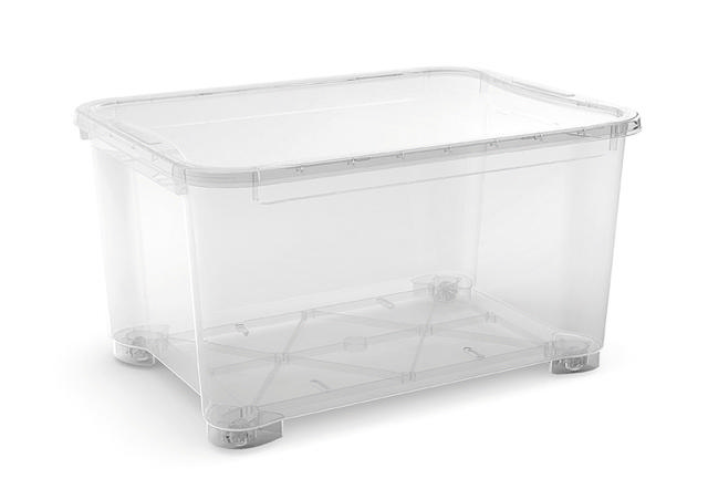 KIS T-BOX XXL TRANSPARENT 145L