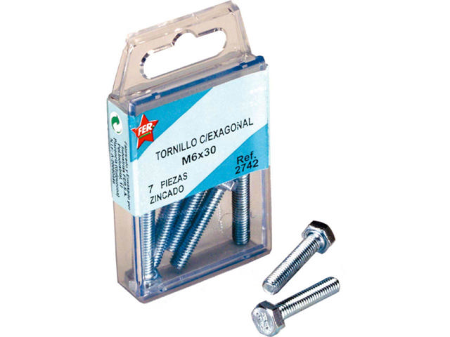 FER 3PCS HEX BOLD SCREWS M8x30