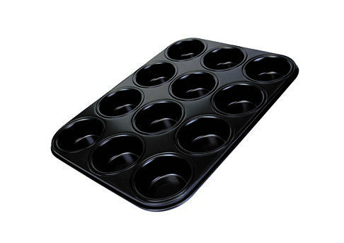 MUFFIN PAN 12 CUPS-BK-M12L