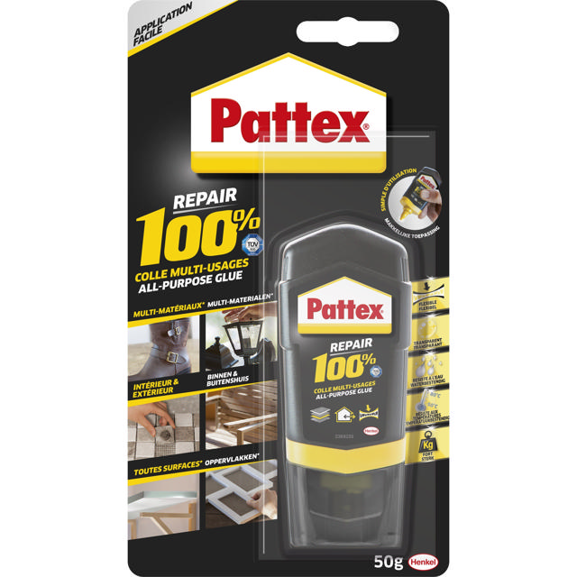 PATTEX 100% GLUE 50GR 