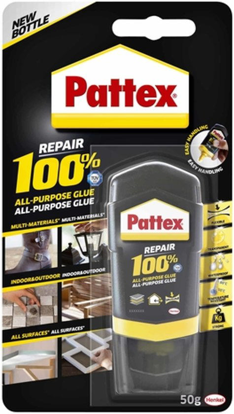 PATTEX 100% GLUE 50GR 