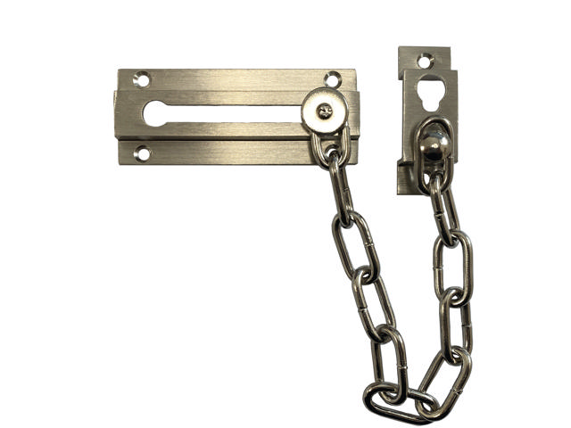 DOOR CHAIN NICKEL MAT